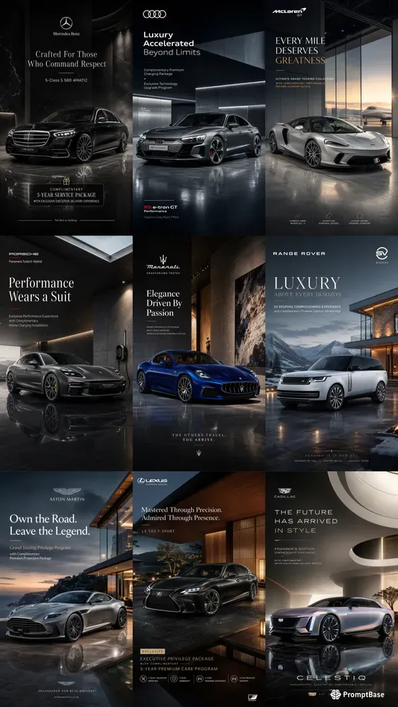 Executive Luxury Car Ads