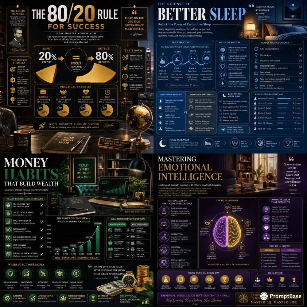 Premium Infographic Posters