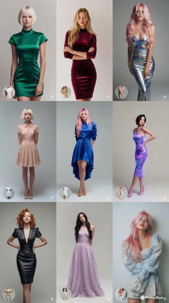 Dress Designer Virtual Outfit Tryons