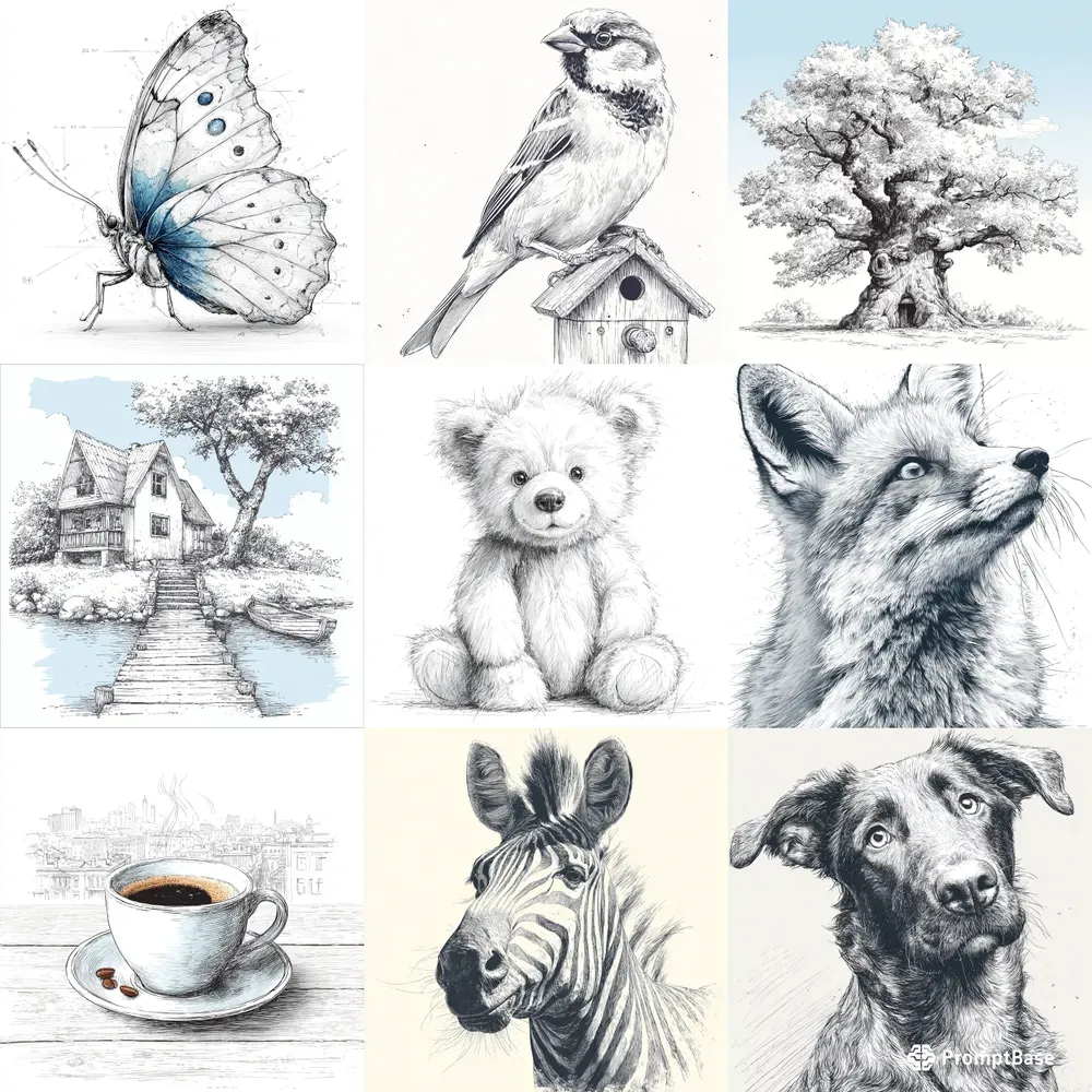 Pencil Soft Wholesome Sketch Art