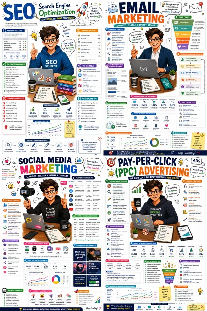 Digital Marketing Infographics