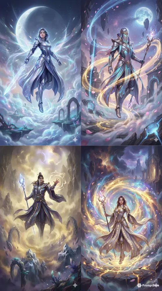 Ethereal Xianxia Warriors Art