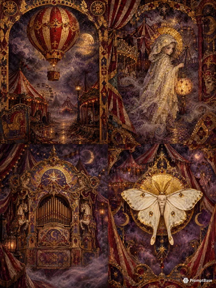 Byzantine Haunted Victorian Carnivals