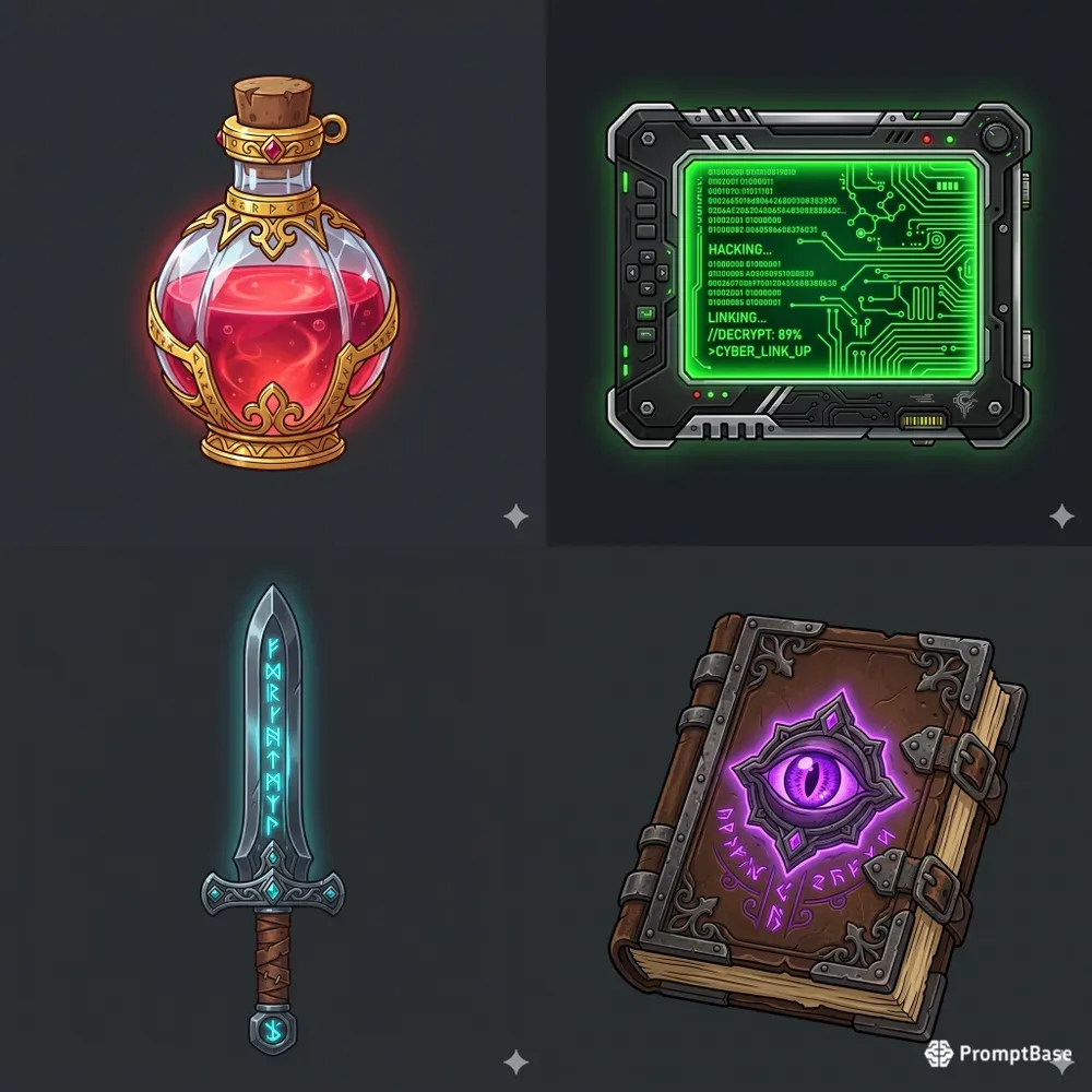 RPG Game Item Assets