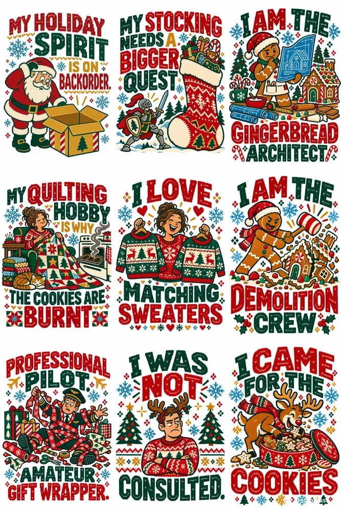 Ugly Christmas Sweater Graphics