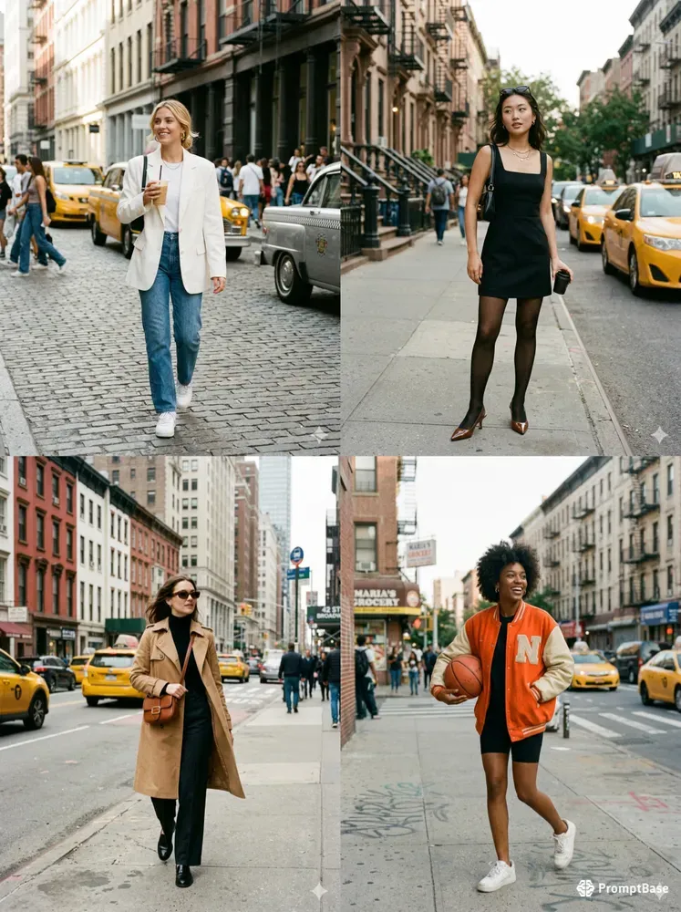 Y2k Nyc Street Manhattan Candid Shots