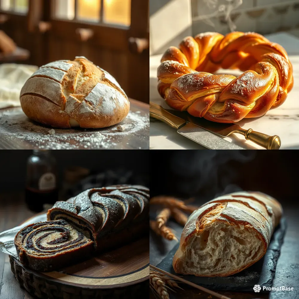 Artisan Sourdough Bakery Commercial Shots