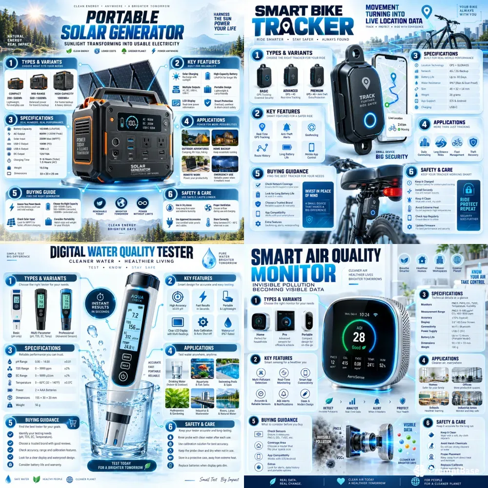 Futuristic Device Infographics