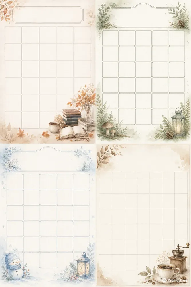 Monthly Planners