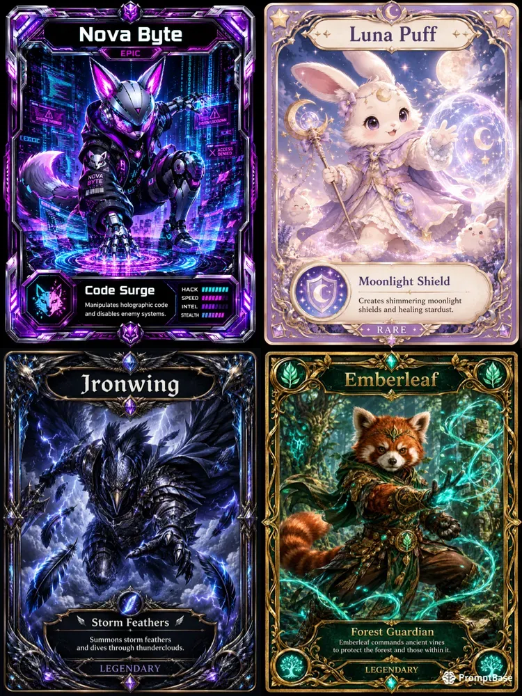 Custom Collectible Card Creators