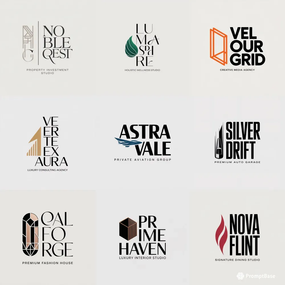 Luxury Brand Logo Suites