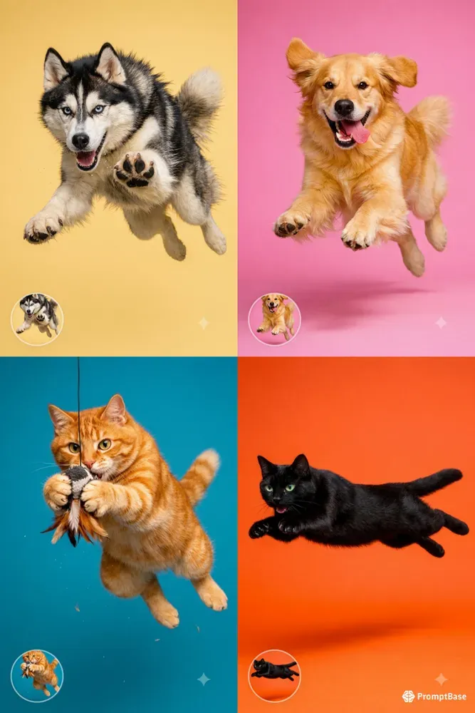 Pet Motion Action Photography Generator