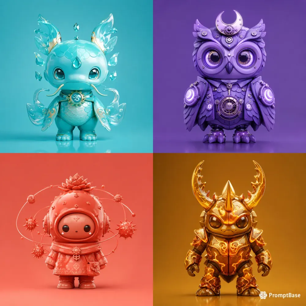 Neon Toyverse Icons