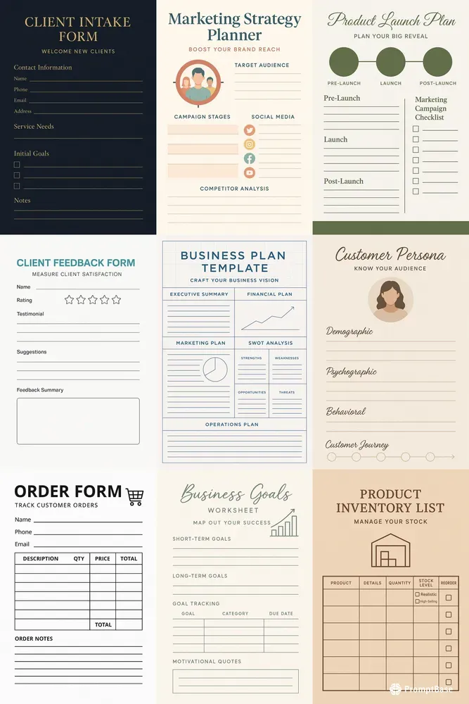 Professional Business Templates