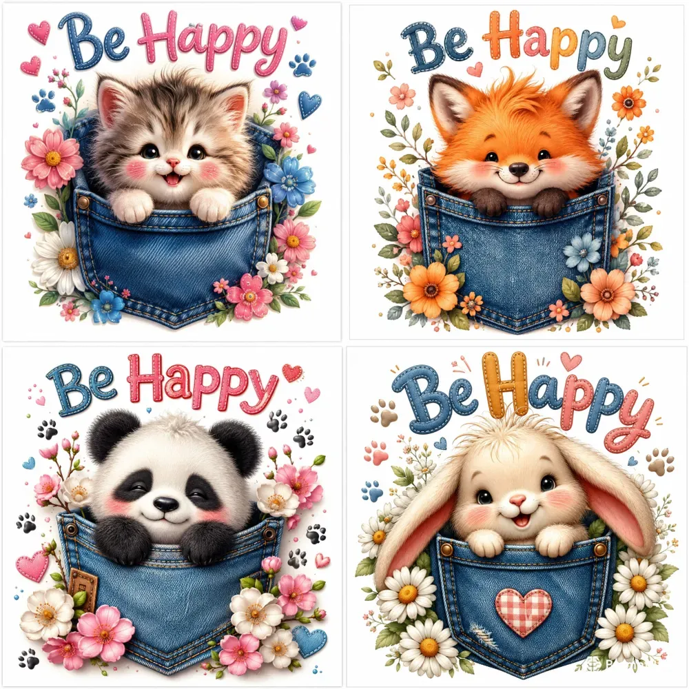 Whimsical Pocket Character Posters