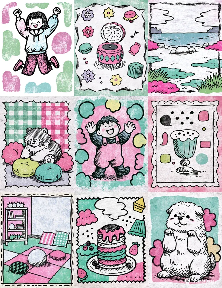 Playful Nursery Art Packs