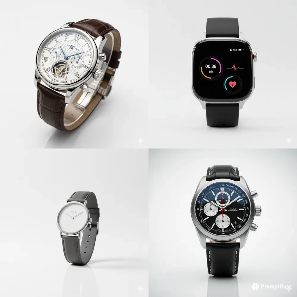 Ecommerce Watch Photography