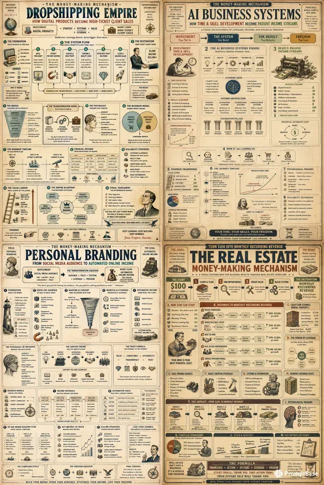 Wealth Mechanism Blueprints