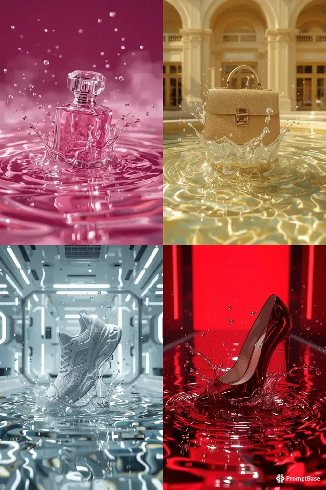 Products Emerging From Liquid