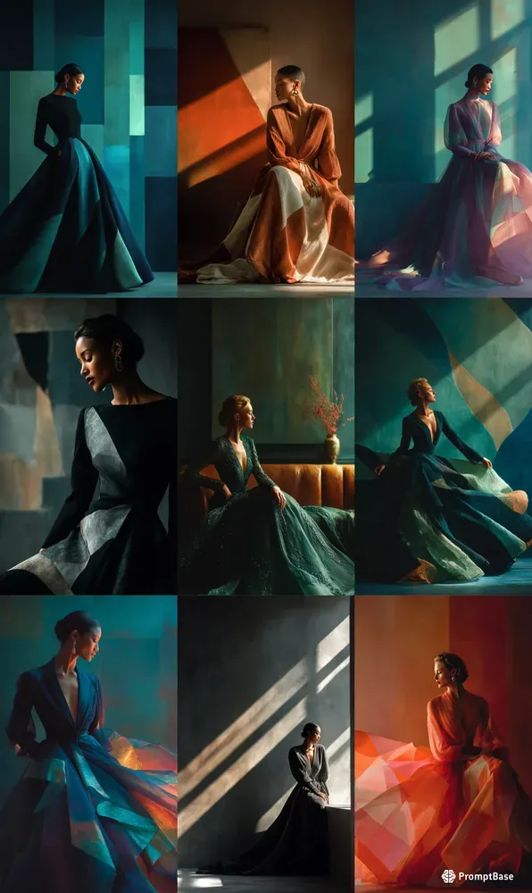 Couture Studio Shots For Luxury Brands