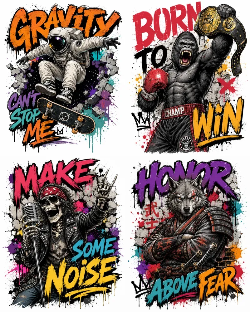 Street Art Tshirt Generator