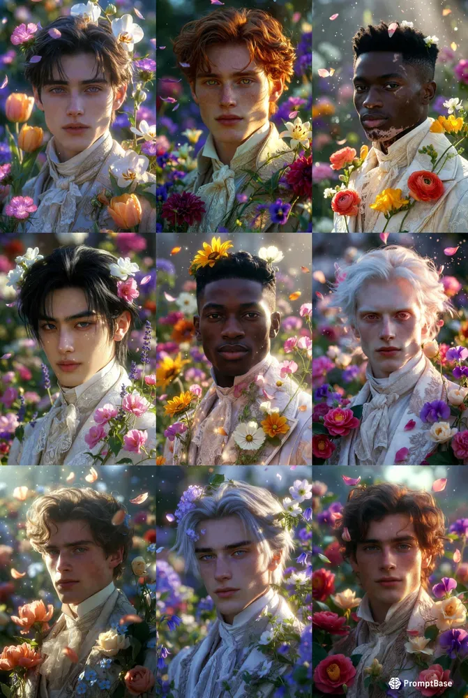 Ethereal Victorian Gentleman Portraits