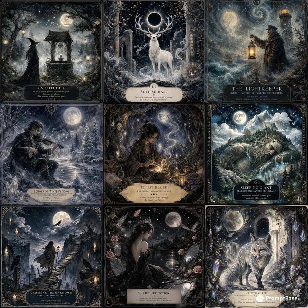 Mystic Oracle Cards