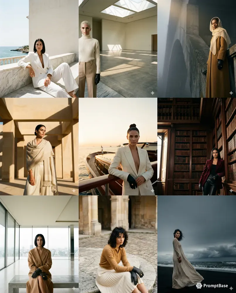 Sovereign Luxury Editorial Portraits