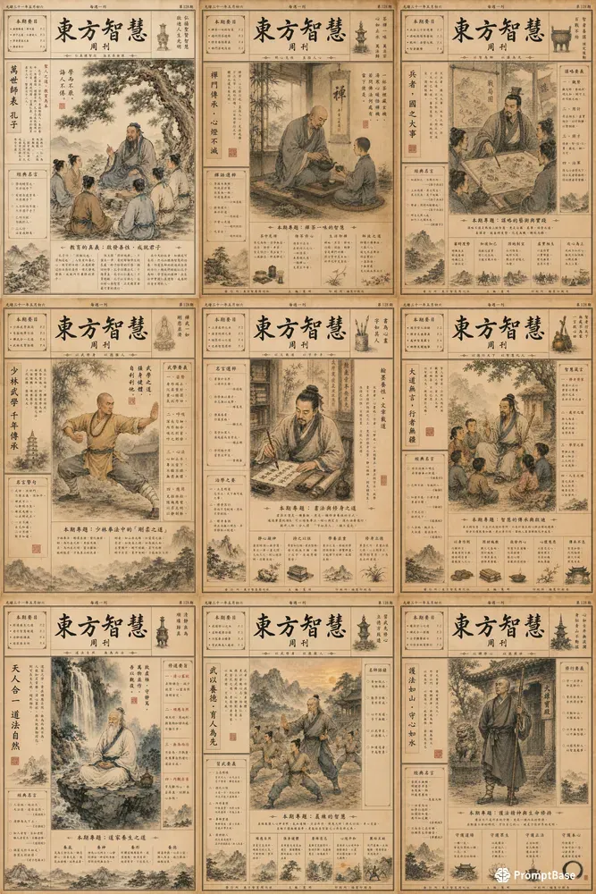 Vintage Editorial Poster Creators