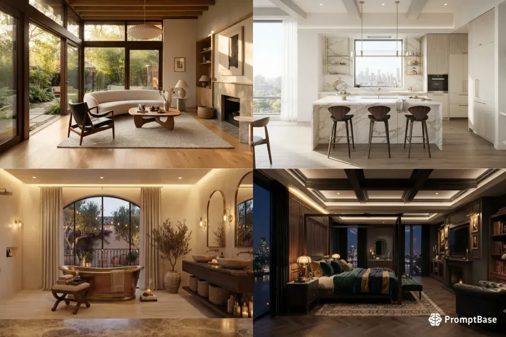Photorealistic Luxury Interior Generator