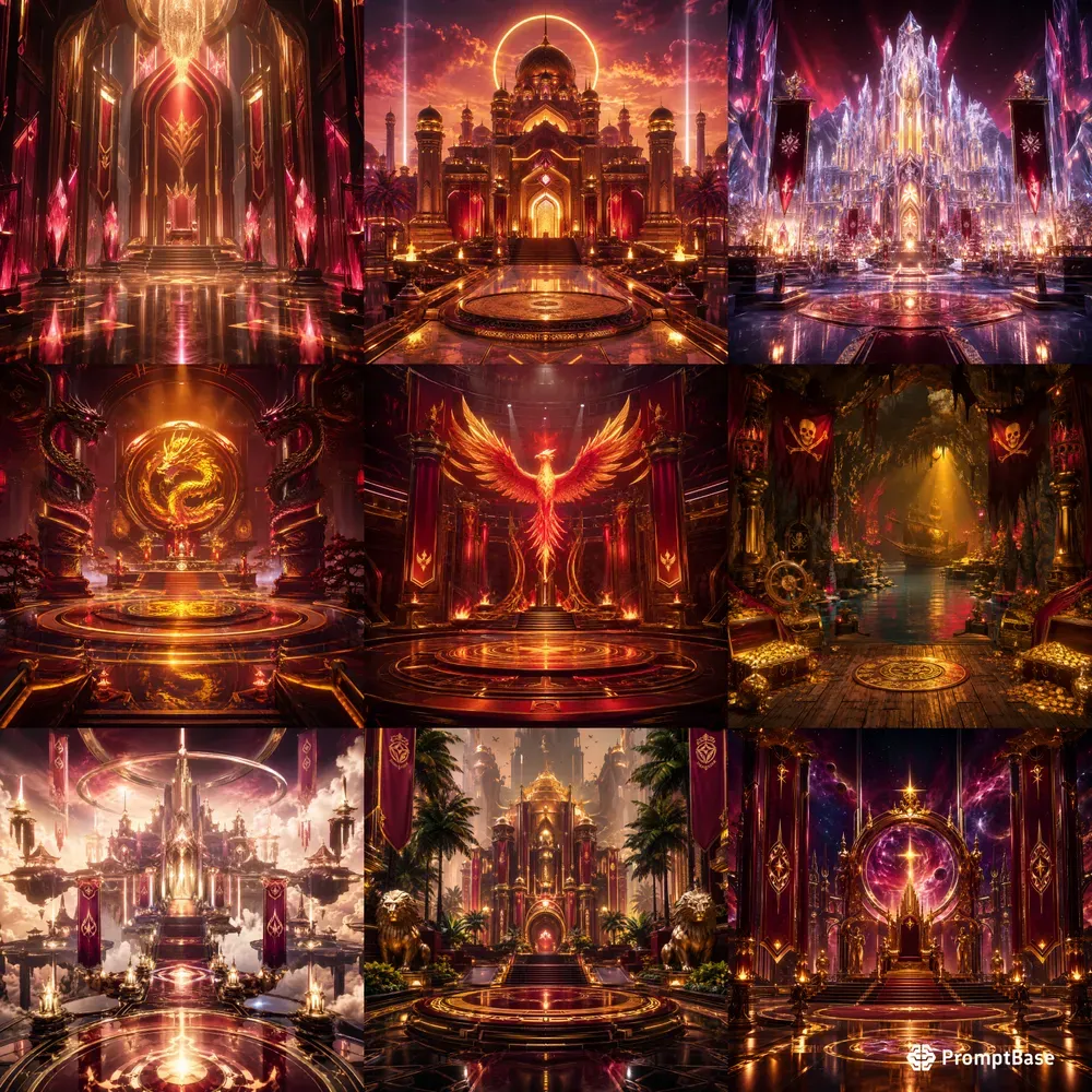 Fantasy Neon Arena Generator Packs