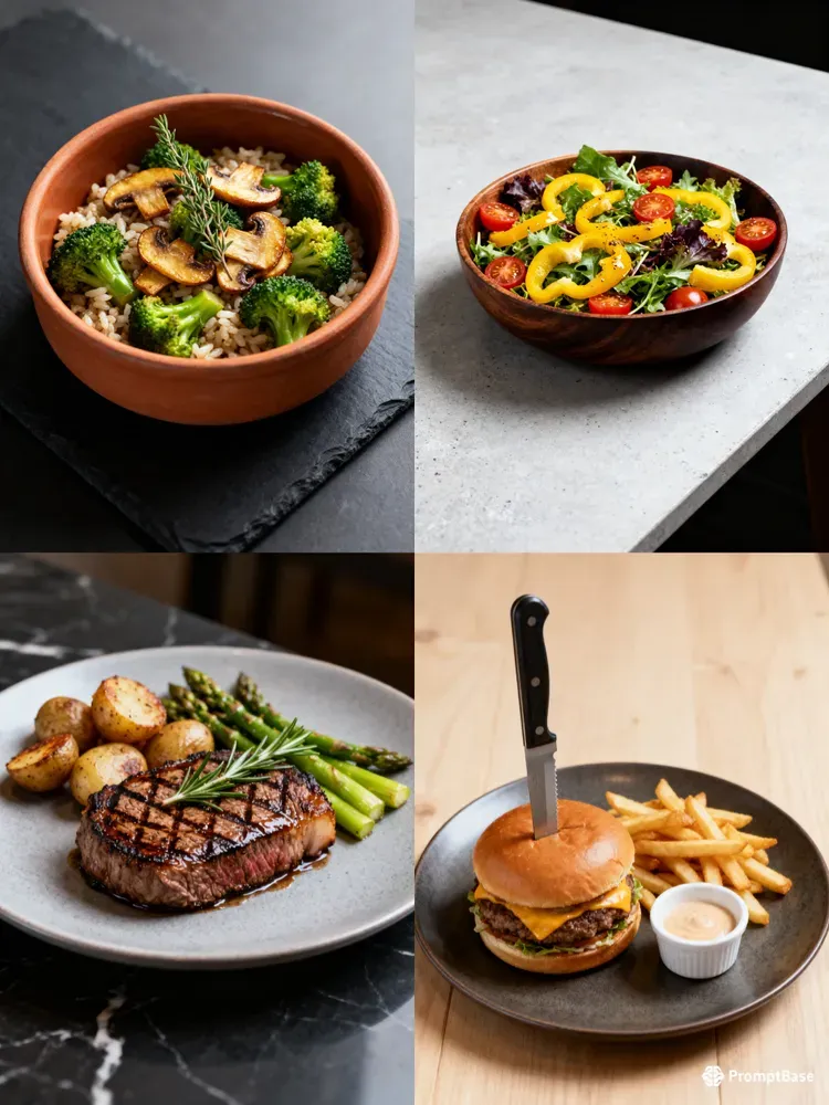 Ultra Real Gourmet Food Shots