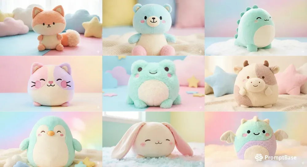 Kawaii Plush Toy Ultracute Characters