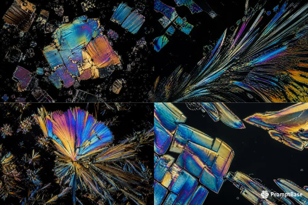 Polarized Crystal Ingredient Art