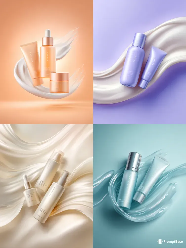 Premium Skincare Product Mockups