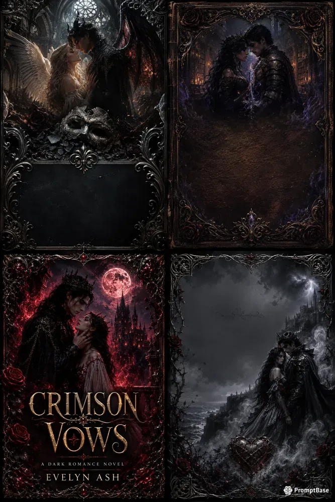 Dark Romance Book Cover Generator