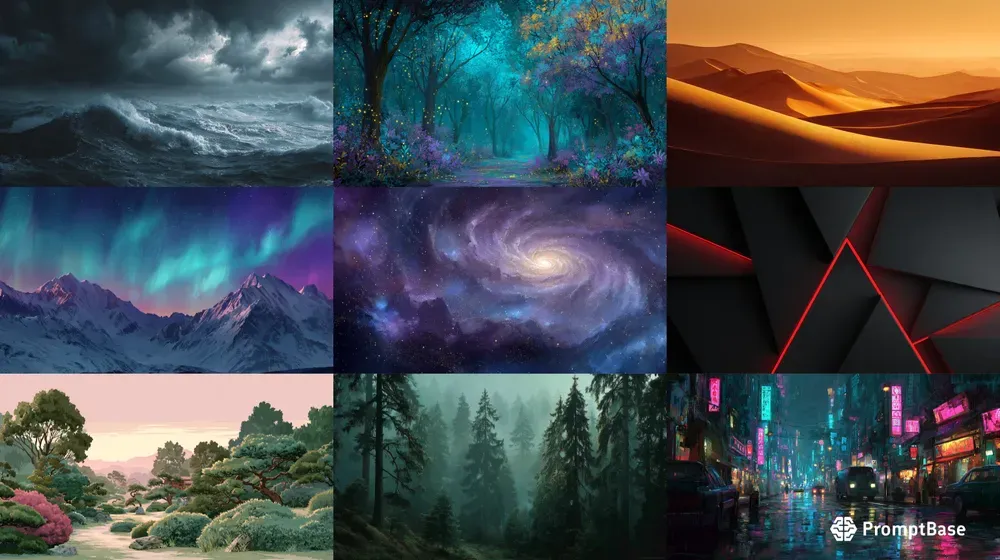 Desktop Wallpaper Art Generator