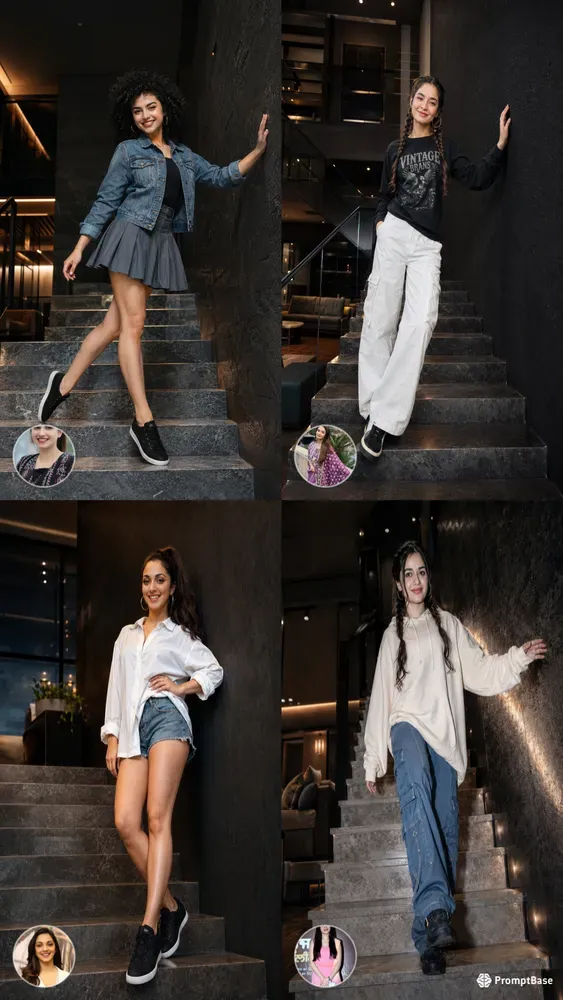 Fashion Stair Portrait Generator