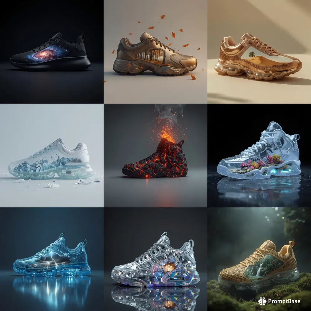 Ethereal Naturewoven Luxury Sneakers