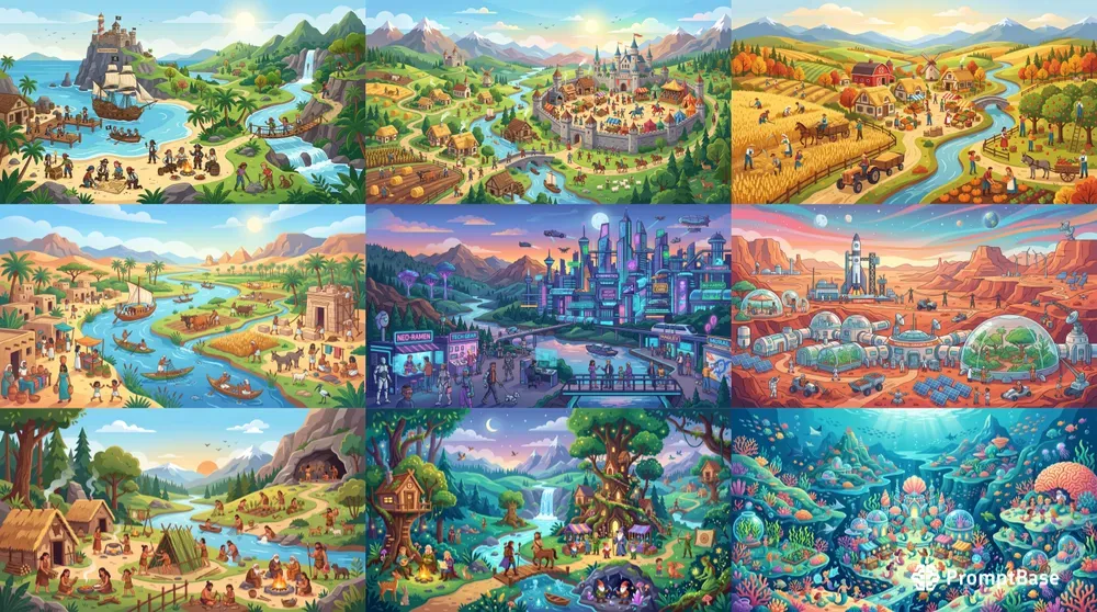 Theme World Scene Generator