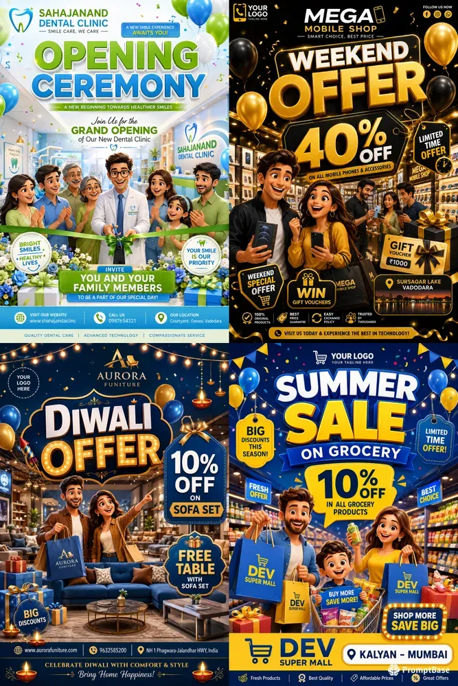 Premium Business Posters