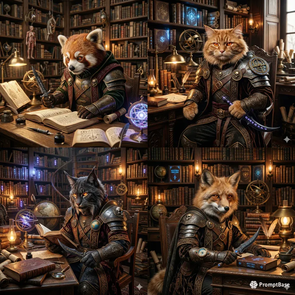 Scholarwarrior Cat Masterpieces