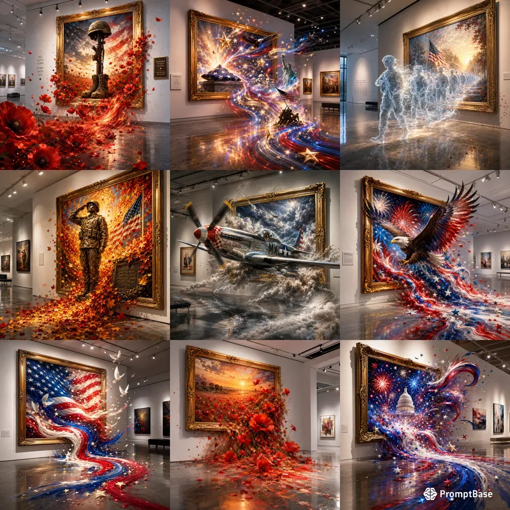 Memorial Day Frame Art