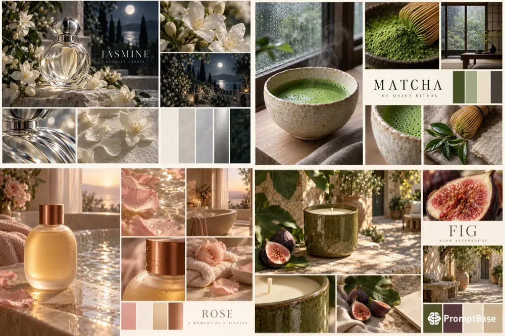Luxury Product Sensory Boards Generator