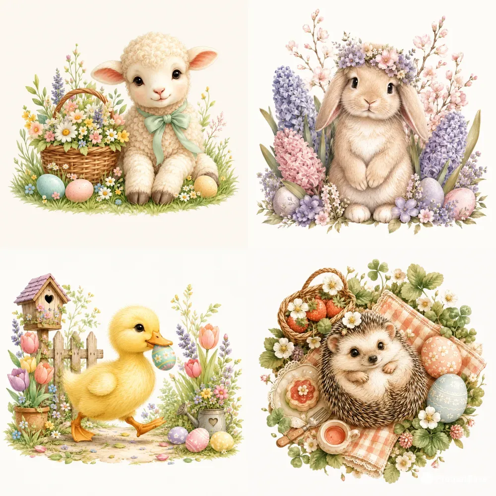 Springtime Easter Cuties