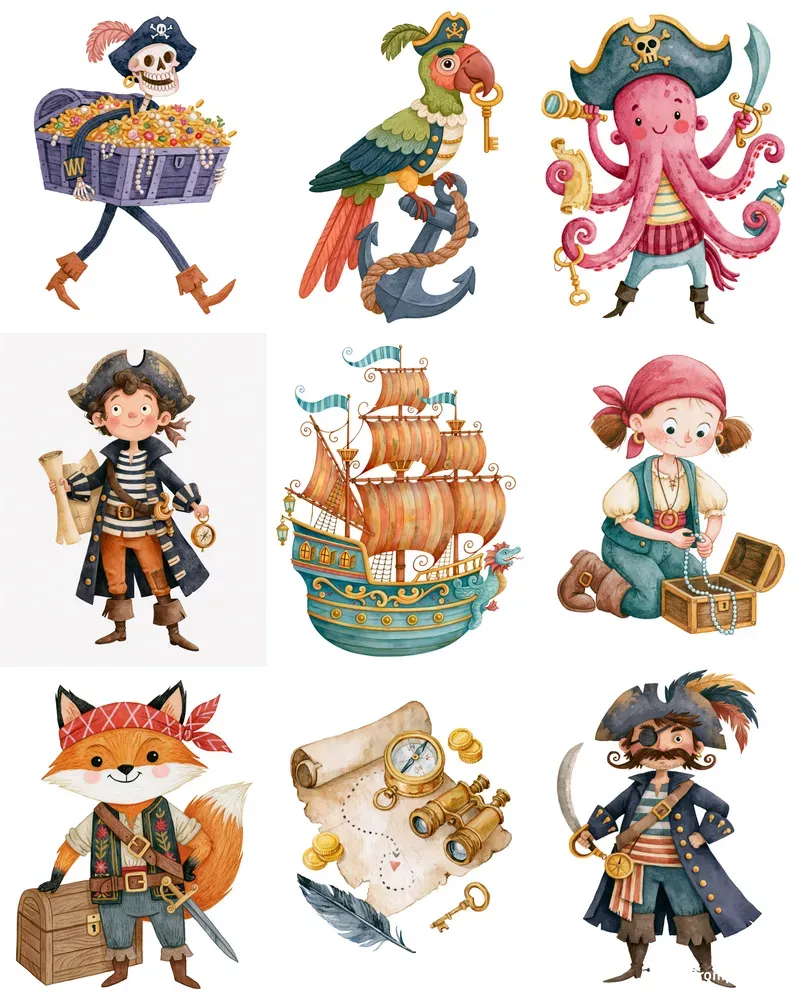 Ahoy Whimsical Pirate Adventures
