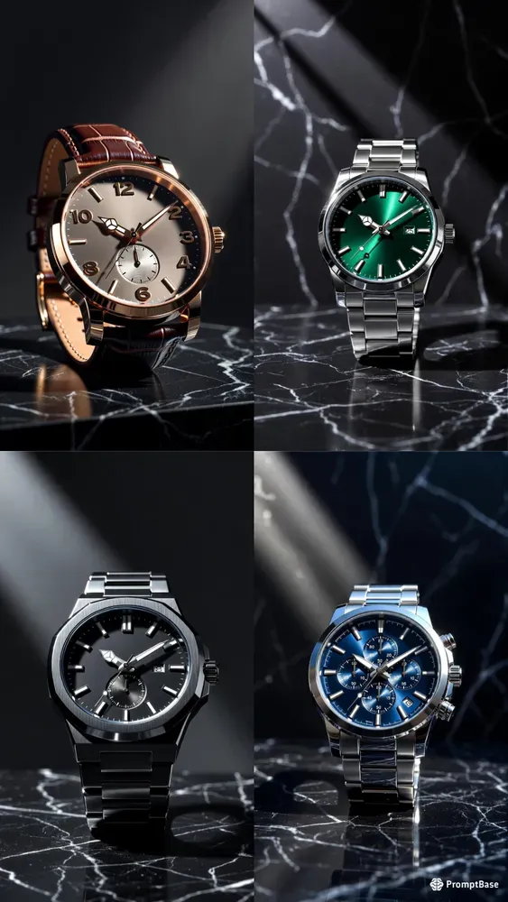 Luxury Mens Watch Cinematic Ads