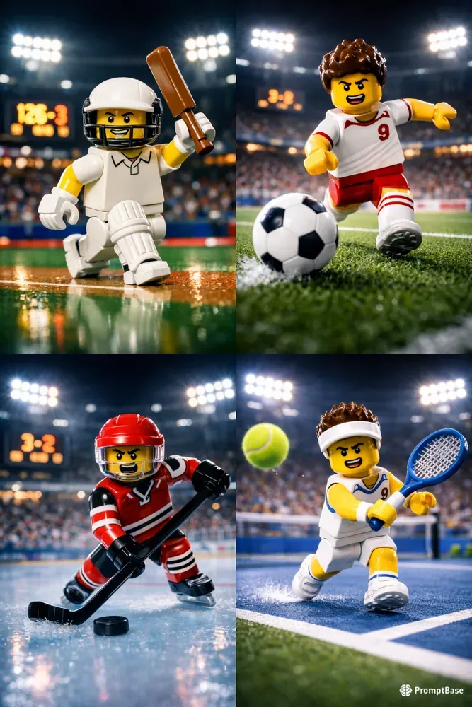 Lego Sports Stadium Action