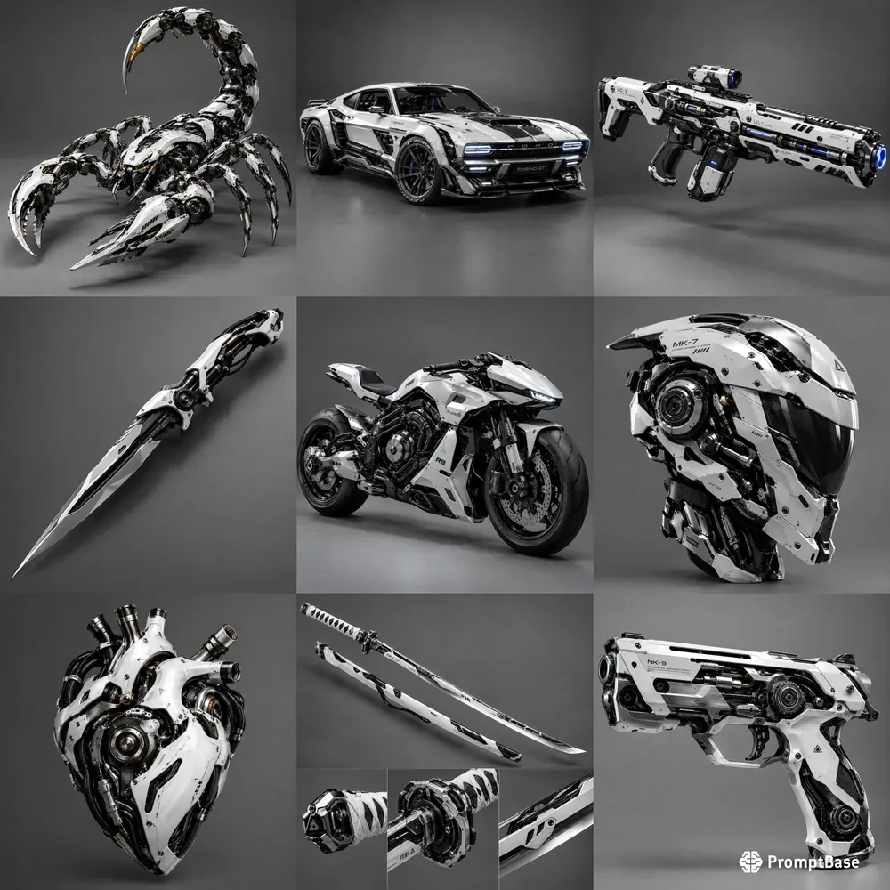 Cyberpunk Scifi Concept Art Game Designs