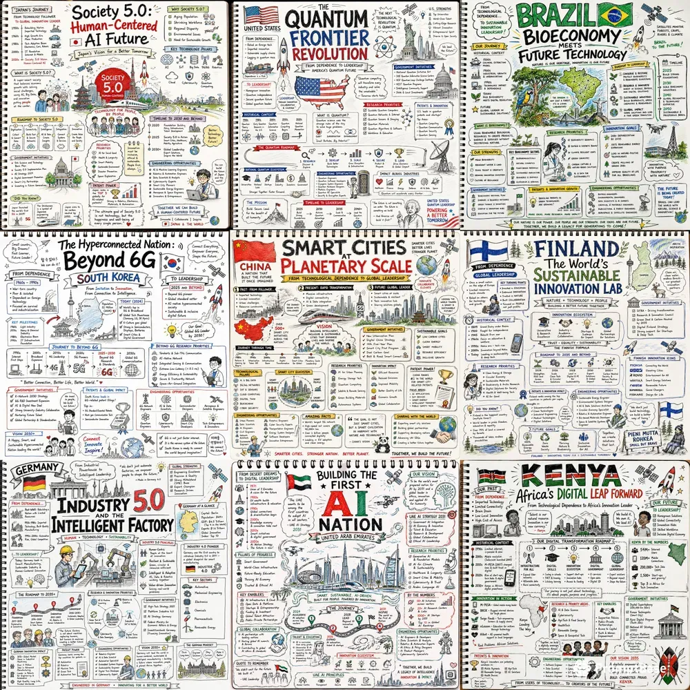 Global Future Tech Sketchnotes